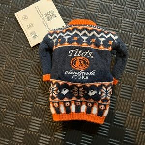 Tito’s bottle sweater